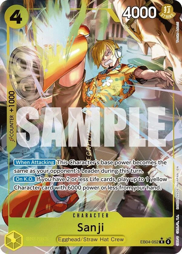 Sanji (EB04-052) (Alternate Art) (EB04-052) (Adventure on Kami's Island) (OP15-EB04)