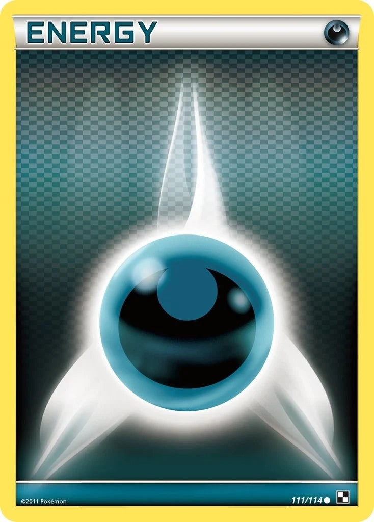 Darkness Energy (Basic) (111/114) (Black and White) (BLW)