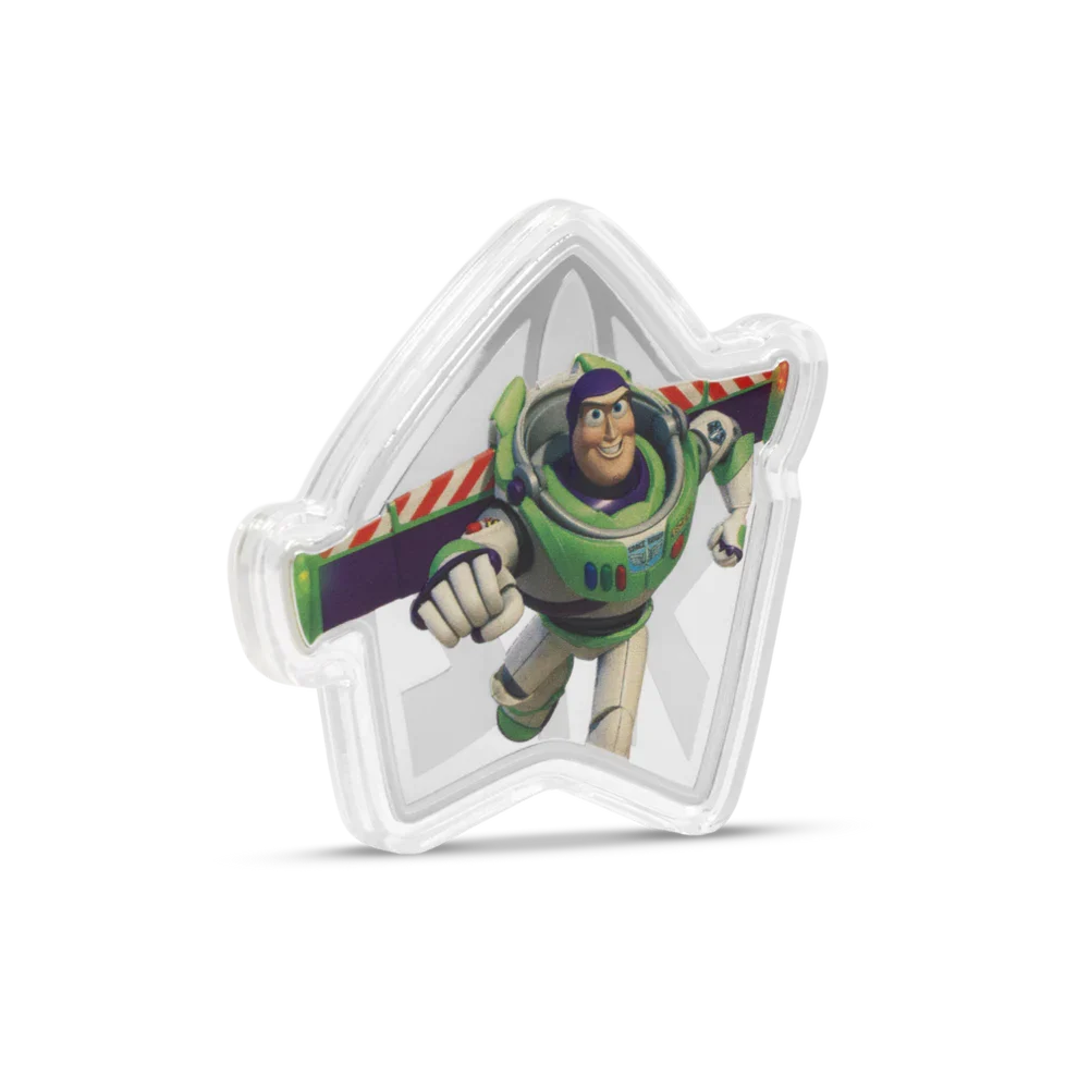 Disney Pixar Toy Story 30th Anniversary Buzz Lightyear 1oz Silver Coin