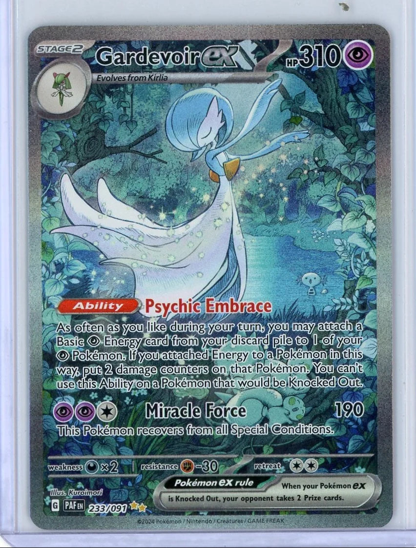 Gardevoir ex Pokémon Paldean Fates Special Illustration Rare #233/091