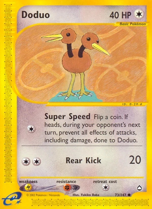 Doduo (073/147) (Aquapolis) (AQ)