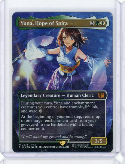 Yuna, Hope of Spira Magic the Gathering Final Fantasy #0571
