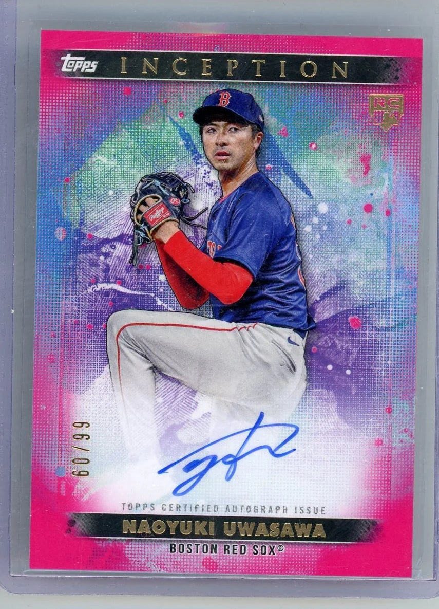 Naoyuki Uwasawa 2024 Topps Inception Rookie Autograph #'d 60/99