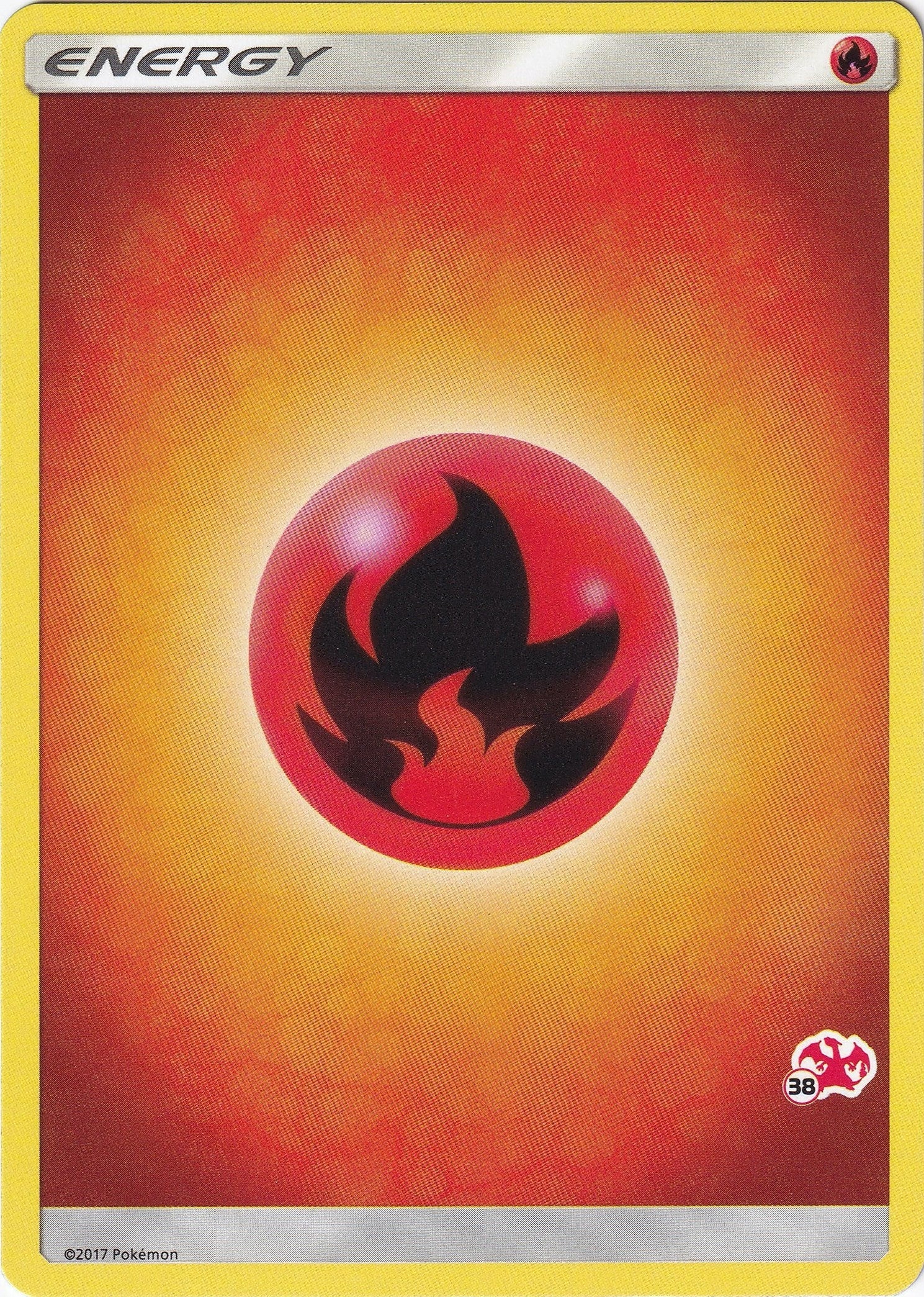 Fire Energy (#38 Charizard Stamped) (Battle Academy) (BTA)