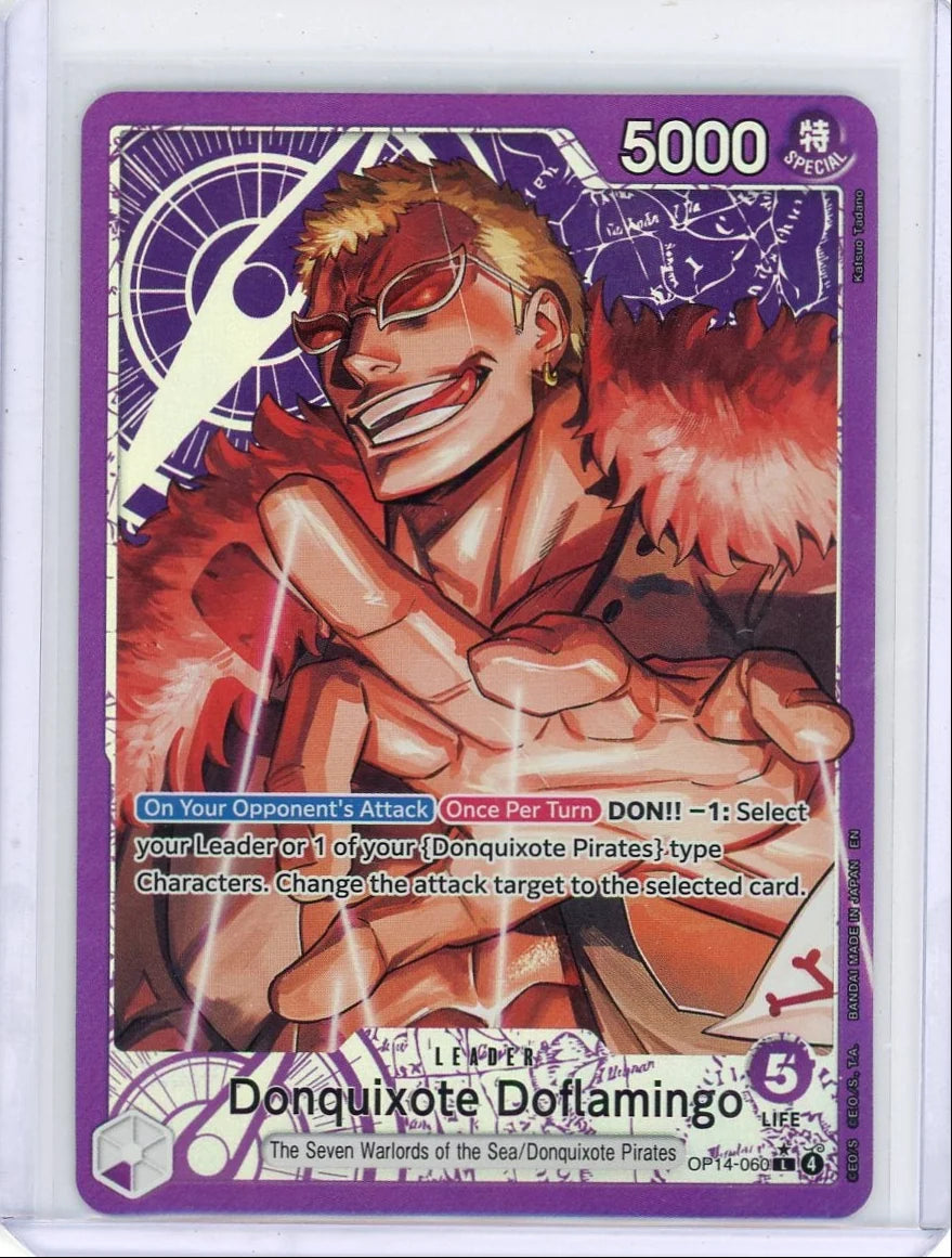 Donquixote Doflamingo One Piece OP14-060 Alt Leader