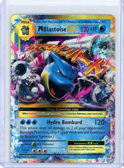 Mega Blastoise EX Pokémon XY Evolutions Ultra Rare #22/108