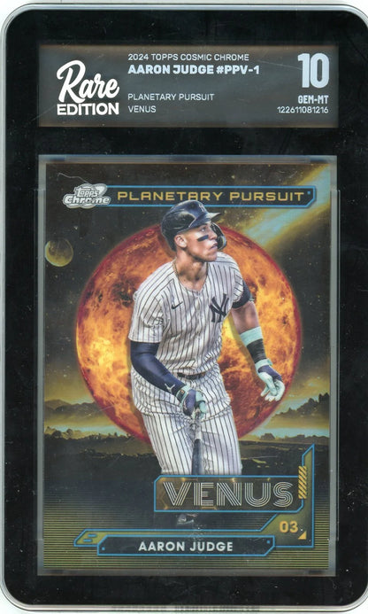 Aaron Judge 2023 Topps Cosmic Chrome Planetary Pursuit Venus Rare Edition 10