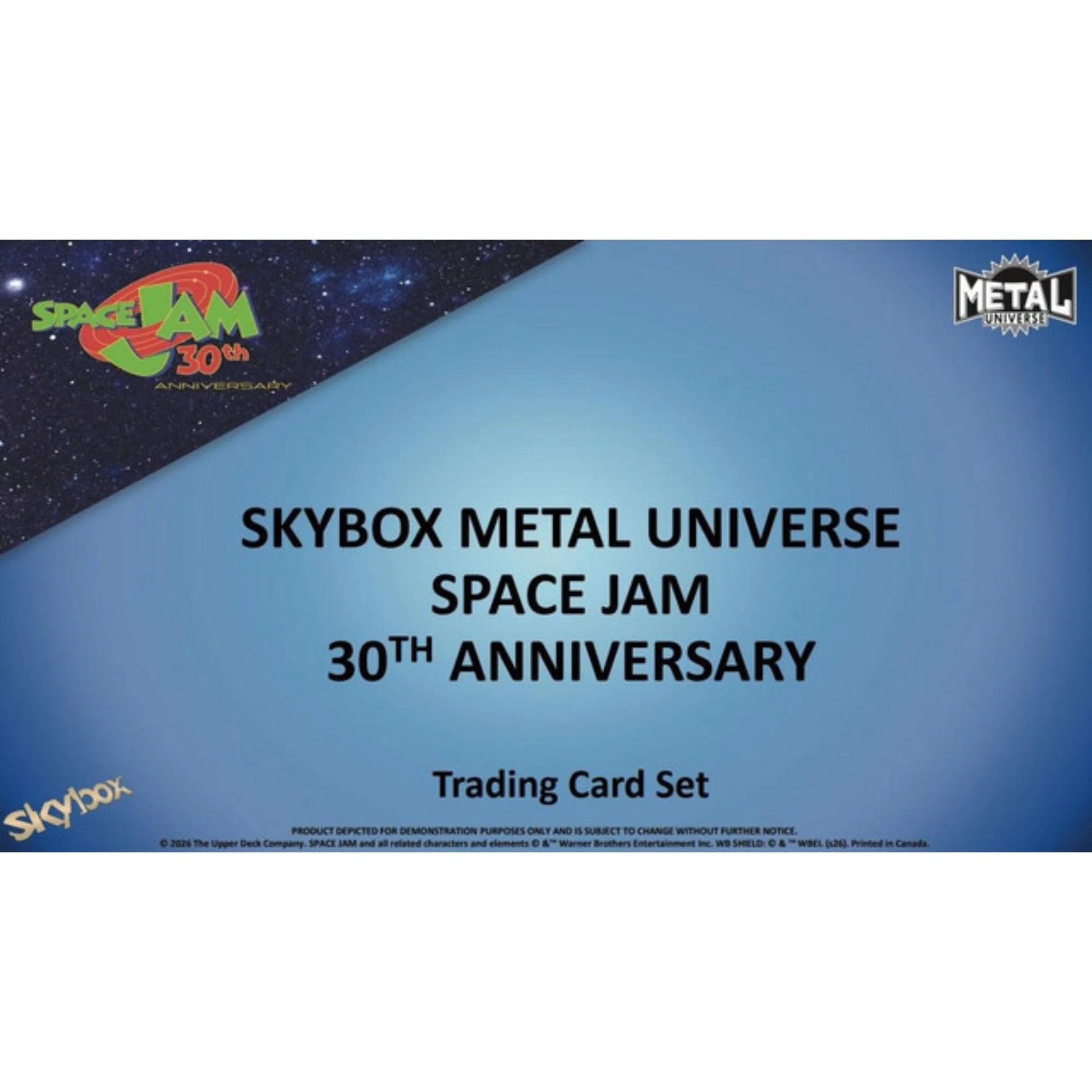 2026 Upper Deck Metal Universe Space Jam 30th Anniversary Hobby 12 Box Case [Contact Us To Order]
