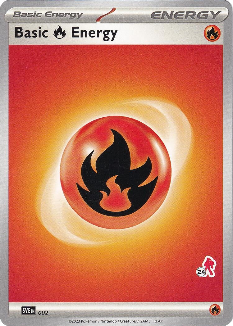 Basic Fire Energy - Armarouge 24 (002) (Battle Academy 2024) (BA24)