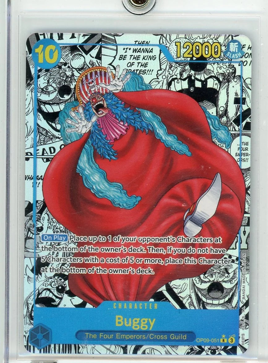 Buggy One Piece Emperors in the New World Manga Rare (OP09-051)