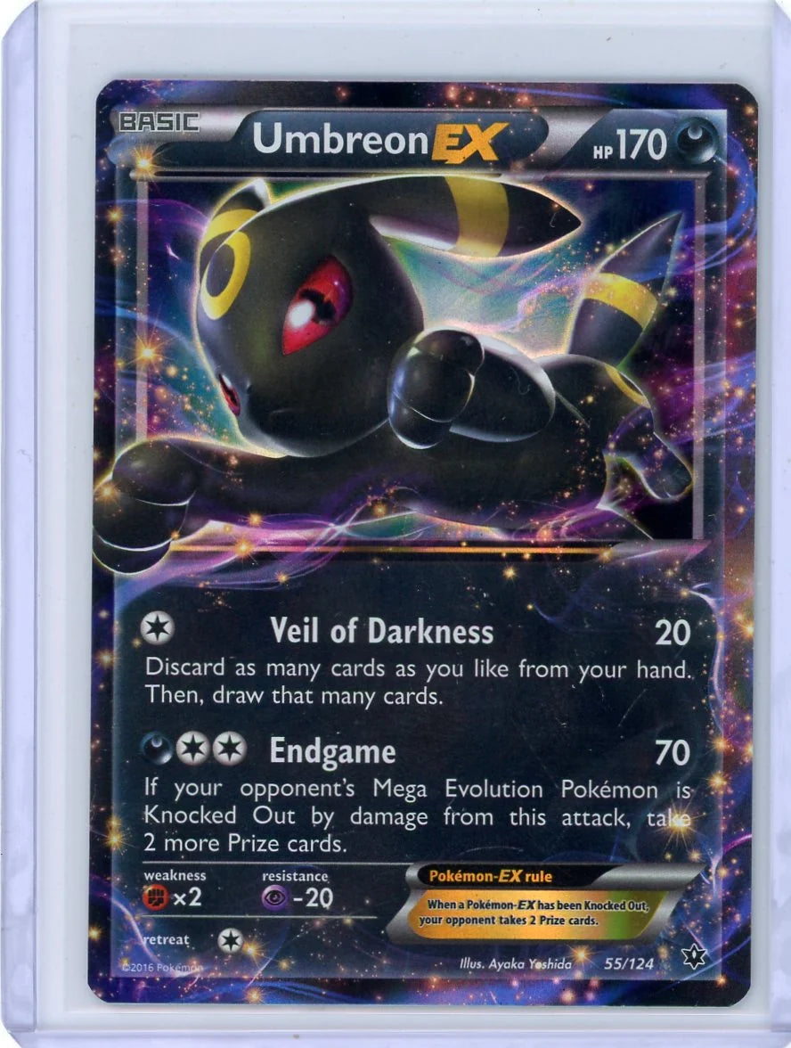 Umbreon EX 2016 Pokemon Fates Collide #55/124