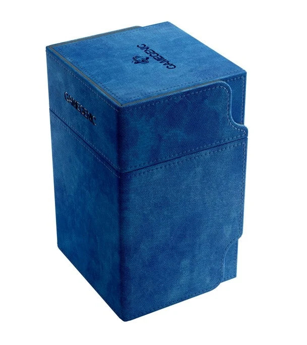 GameGenic Watchtower Convertible Deck Box - Blue (Holds 100+)