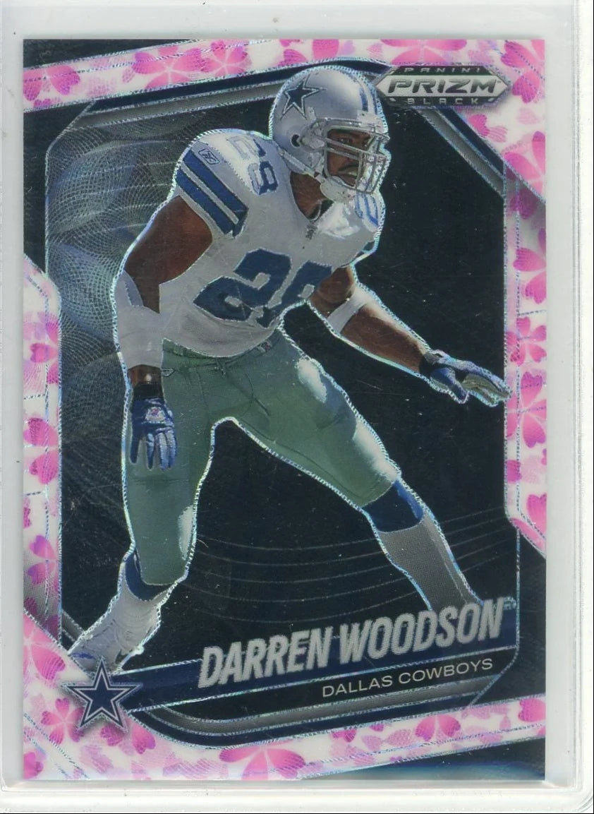 Darren Woodson 2025 Panini Prizm Black Cherry Blossom #'d 10/20