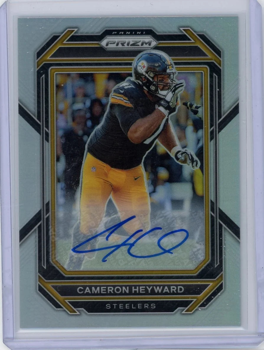 Cameron Heyward 2022 Panini Panini Prizm Silver Auto