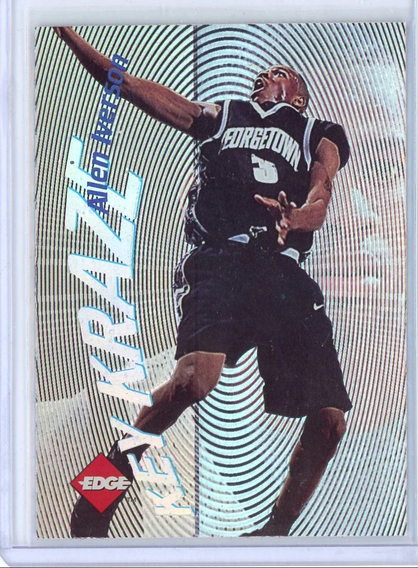 Allen Iverson 1996 Collector's Edge Key Kraze #9 #'d to /3200