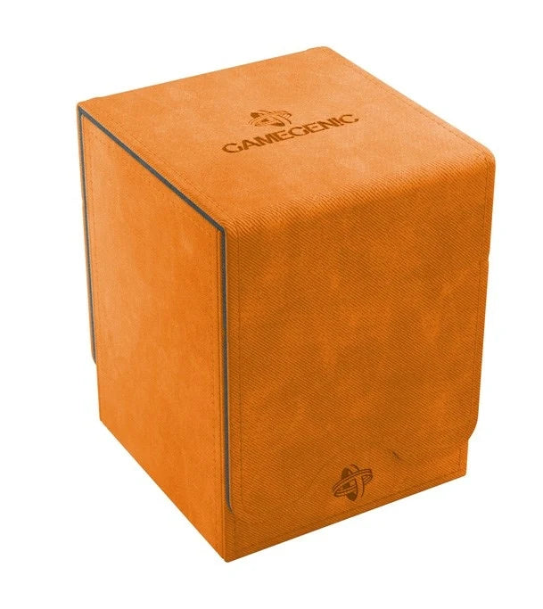 GameGenic Squire Deck Box - Orange (Holds 100+)