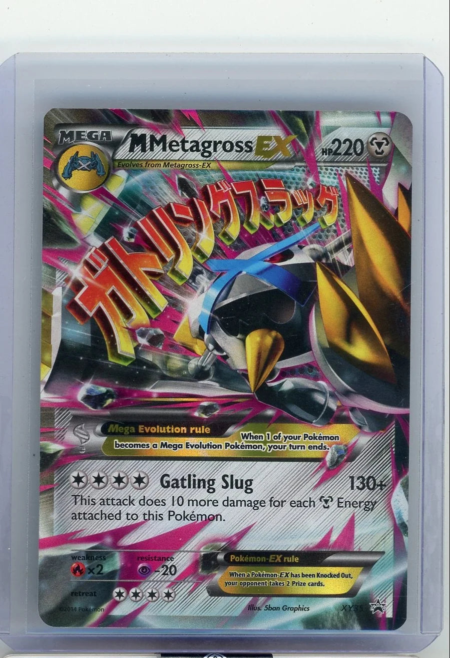 Mega Metagross EX Pokémon XY Black Star Promo #XY35