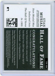Stan Musial 2004 Topps Tribute Hall of Fame Game-Worn Jersey Relic