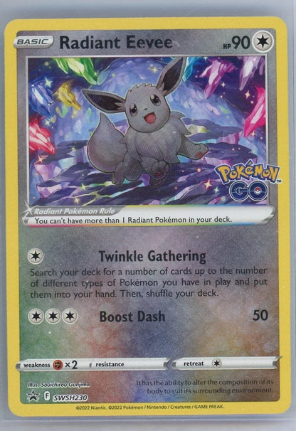 Radiant Eevee Pokémon Go Black Star Promo #SWSH230