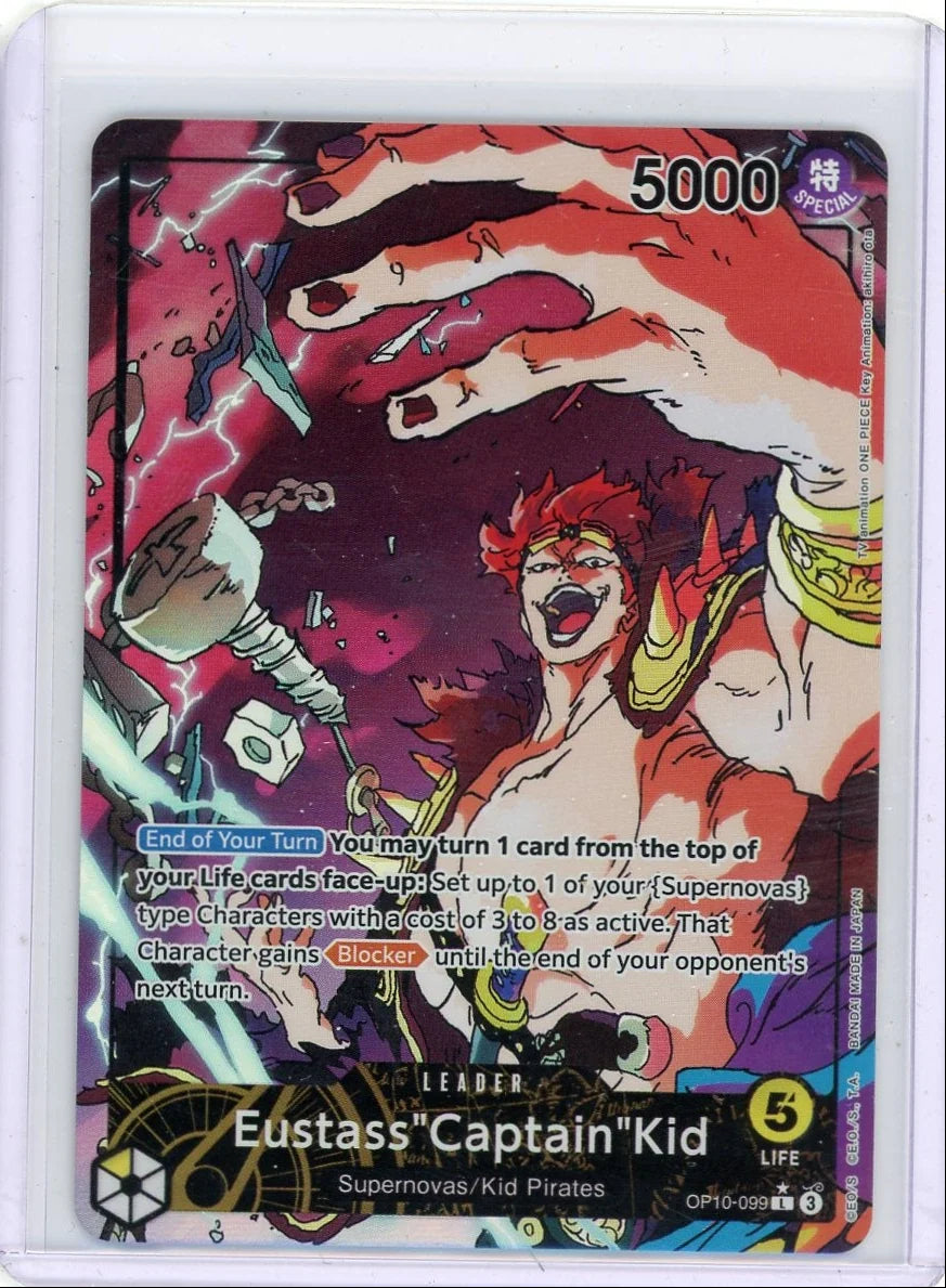 Eustass "Captain" Kid One Piece Royal Blood Parallel OP10-099