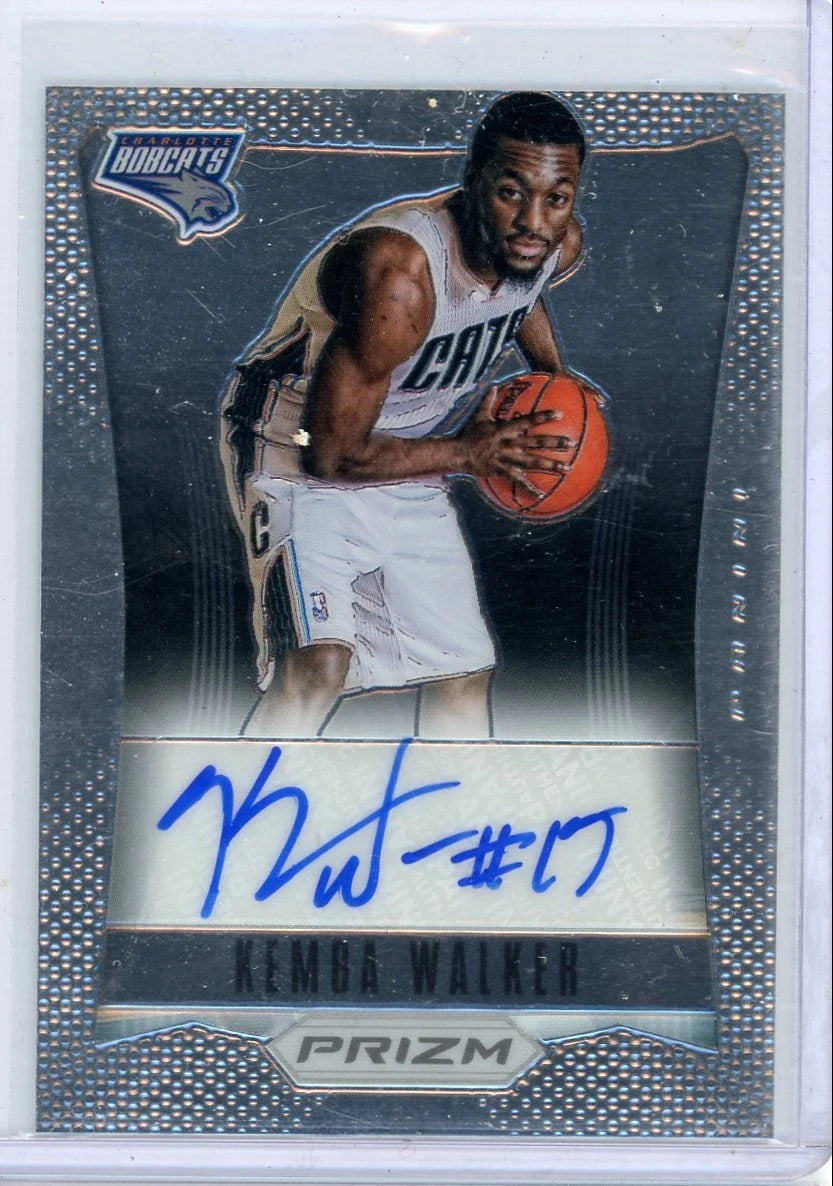 Kemba Walker 2012-13 Panini Prizm autograph