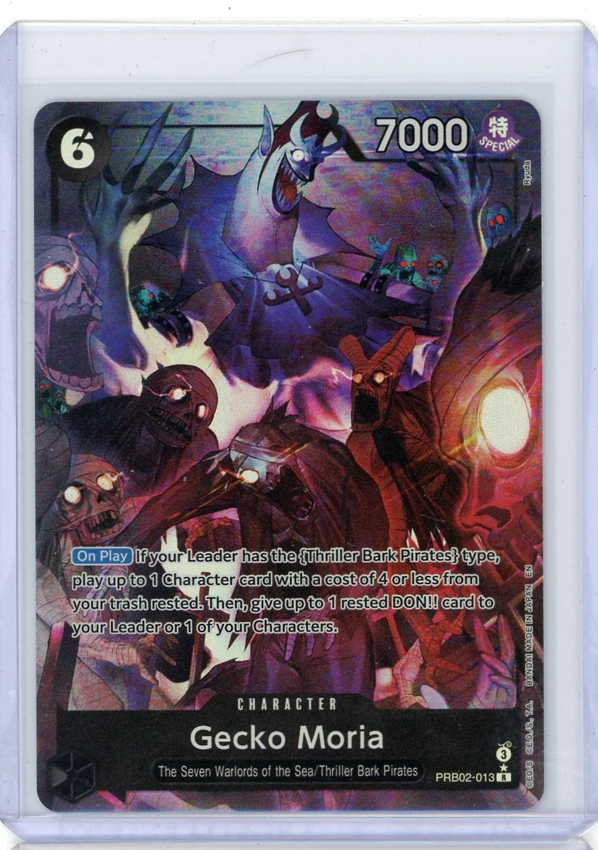 Gecko Moria One Piece PRB02-013 Alt Art