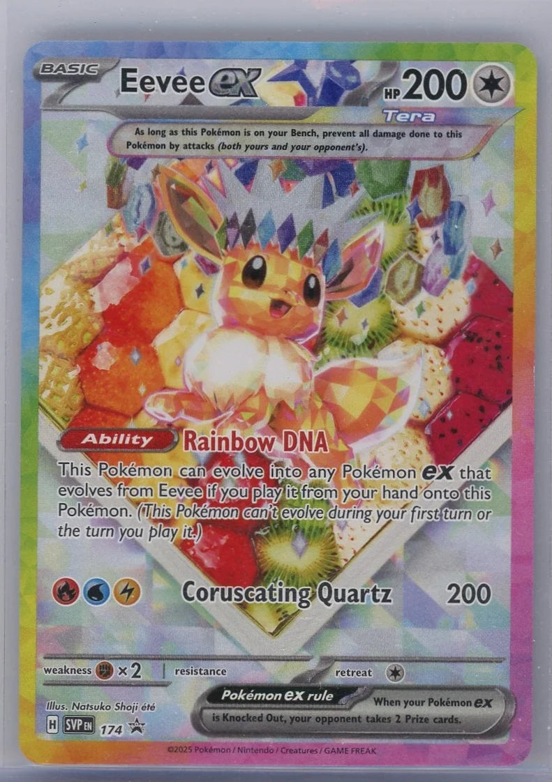 Eevee ex Pokémon Black Star Promo #174