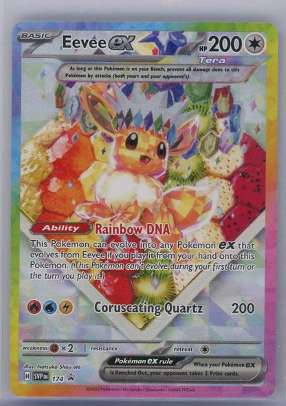 Eevee ex Pokémon Black Star Promo #174