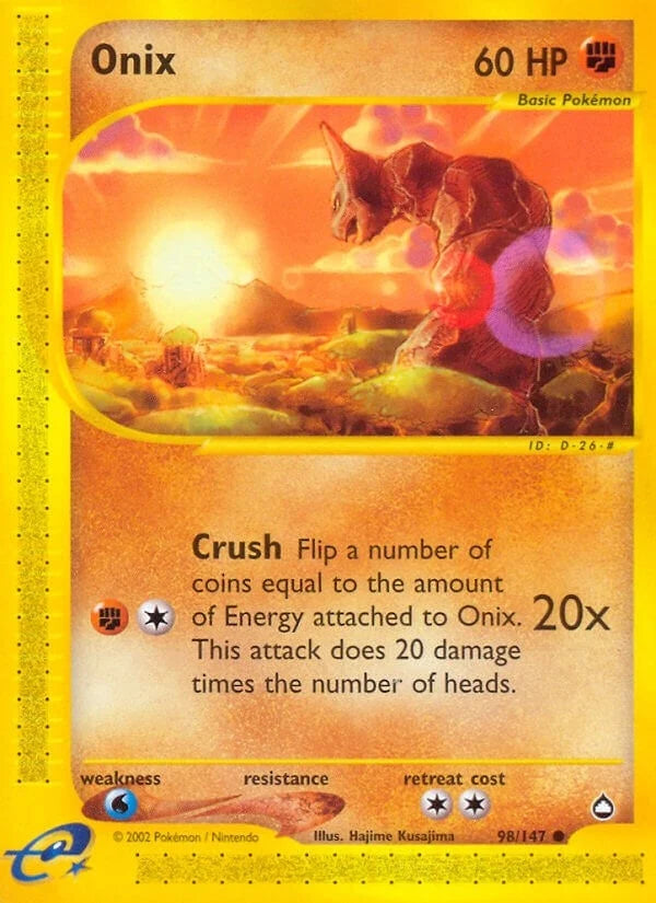 Onix (098/147) (Aquapolis) (AQ)