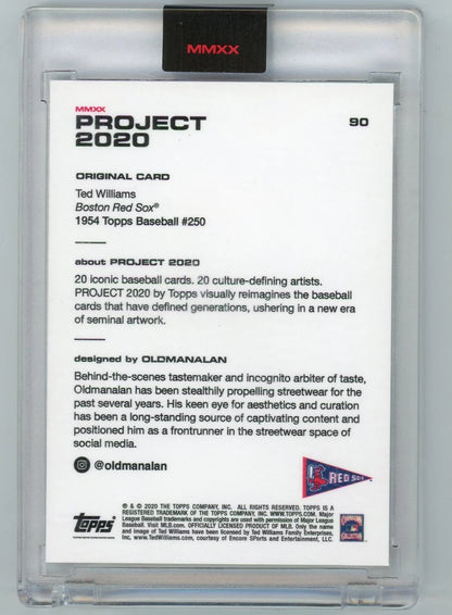 Ted Williams 2020 Topps Project 2020 #90
