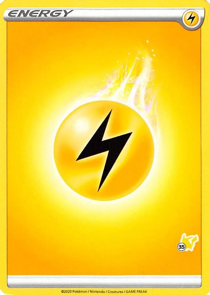 Lightning Energy (#35 Pikachu Stamped) (Battle Academy 2022) (BA22)