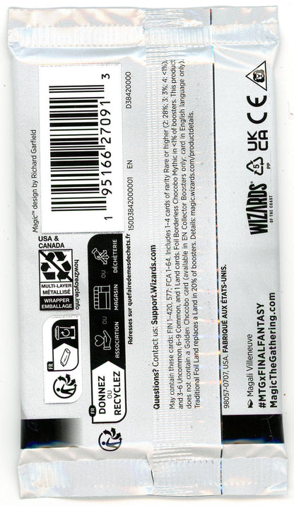 Magic the Gathering Final Fantasy Play Booster Pack