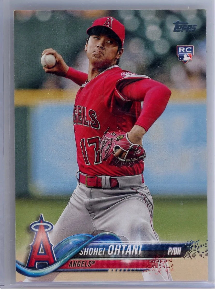 Shohei Ohtani 2018 Topps Update Series Pitching