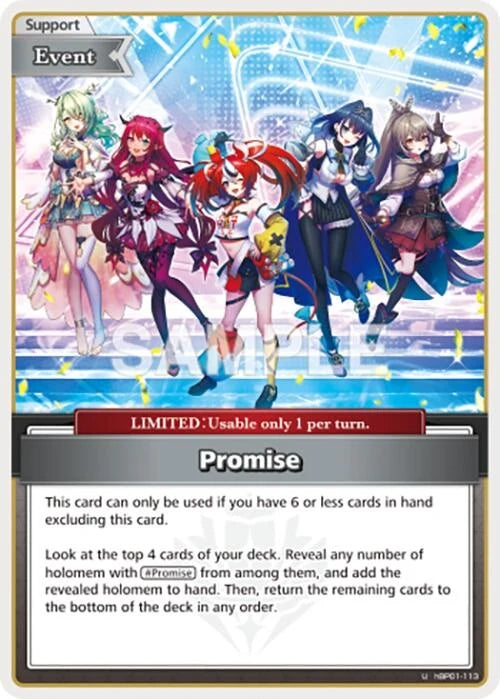 Promise (U) (hBP01-113) (Blooming Radiance) (BP01E)