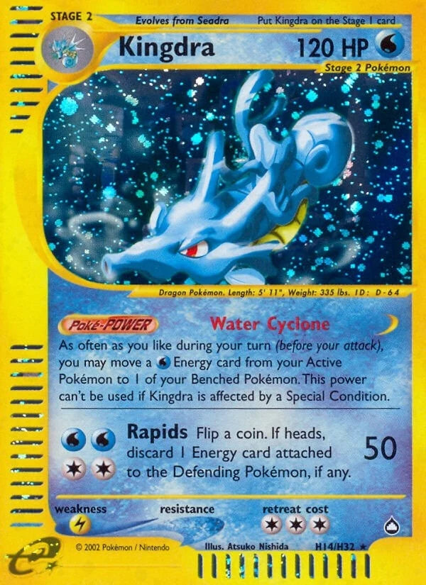 Kingdra (H14) (H14/H32) (Aquapolis) (AQ)