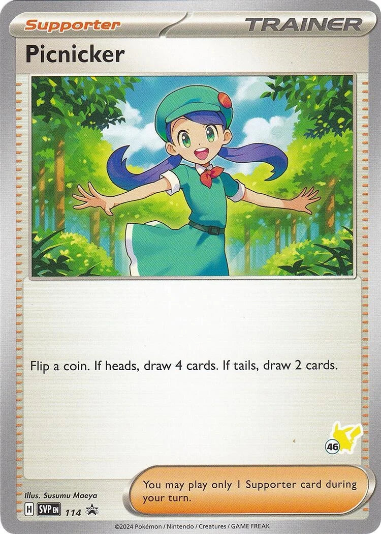Picnicker - Pikachu 46 (114) (Battle Academy 2024) (BA24)