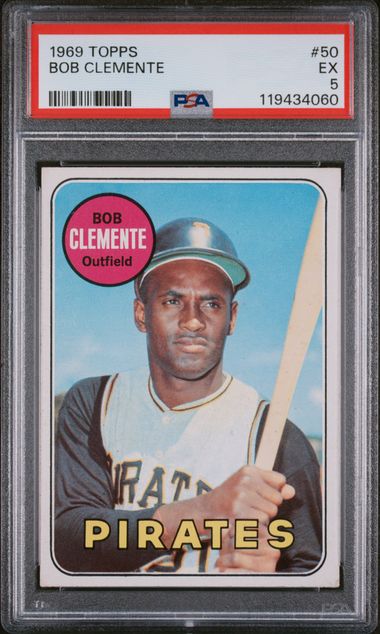 Bob Clemente 1969 Topps #50 PSA 5