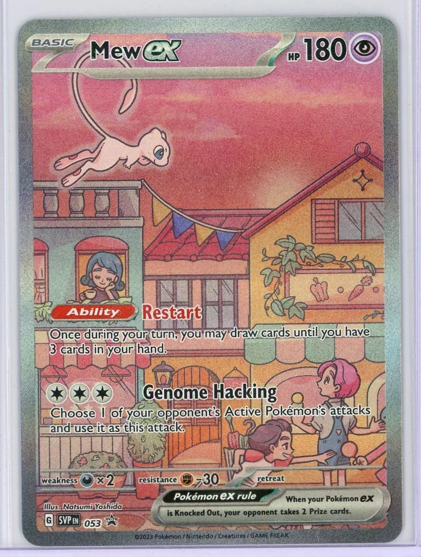Mew ex Pokémon 151 Black Star Promo #053