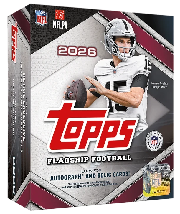 2026 Topps Flagship Football Mega Box