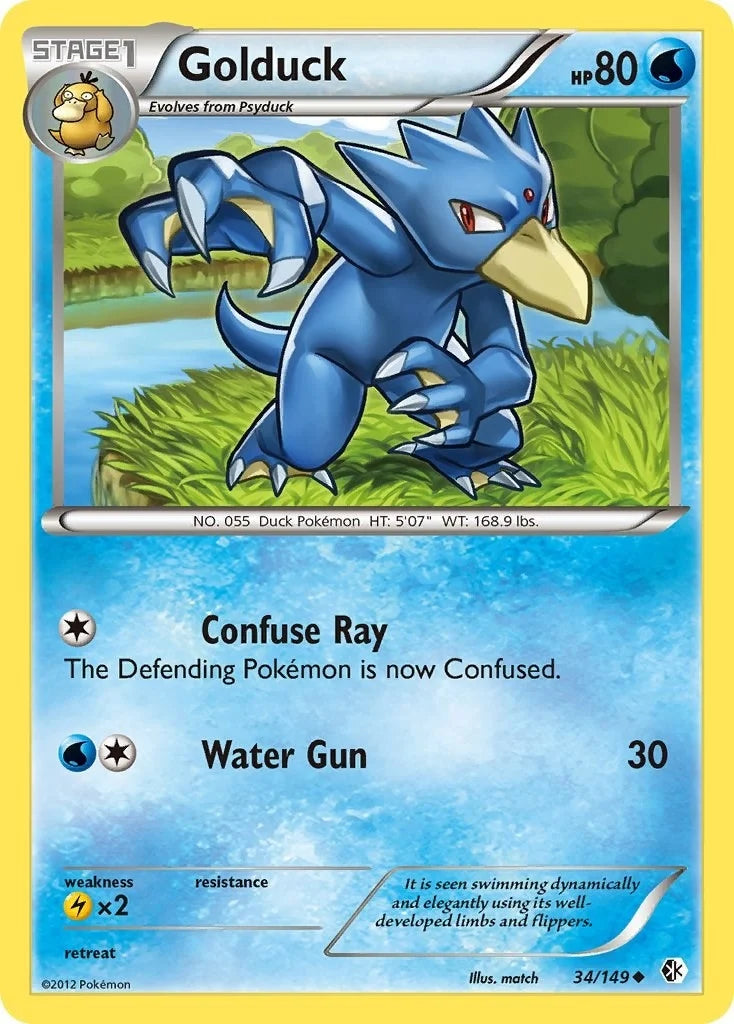 Golduck (34) (34/149) (Boundaries Crossed) (BCR)