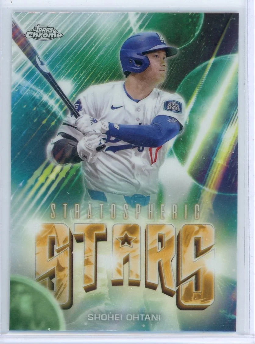 Shohei Ohtani 2024 Topps Chrome Update Stratospheric Stars