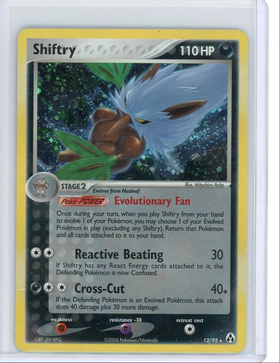 Shiftry Pokémon Legend Maker Holo #12/92