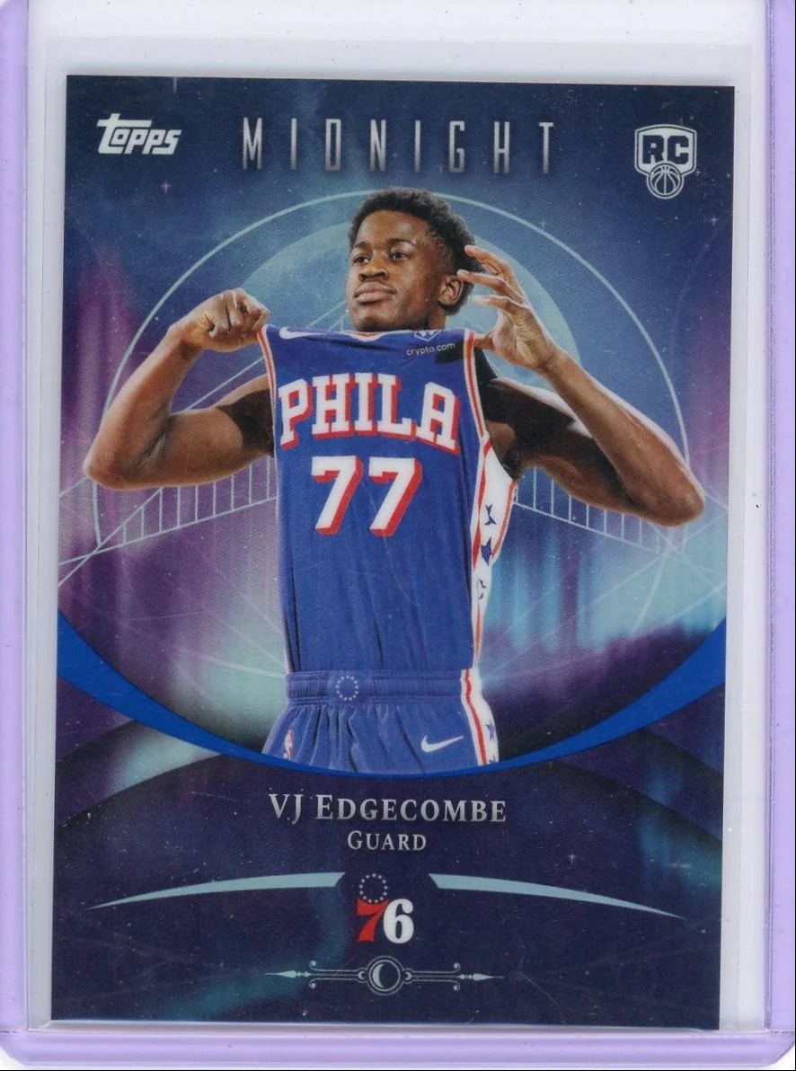 VJ Edgecombe 2025-26 Topps Midnight RC