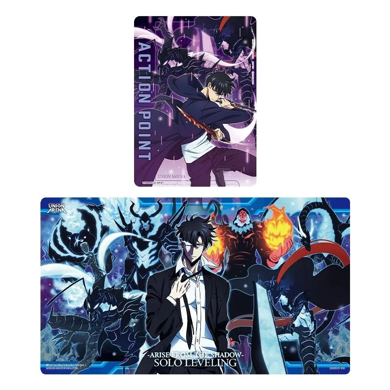 Union Arena: SOLO LEVELING Playmat & Action Point Cards Set