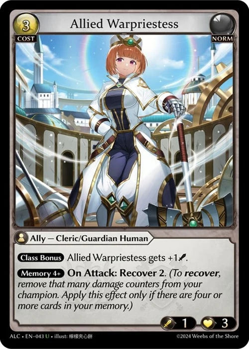 Allied Warpriestess (043) (Alchemical Revolution) (ALC)