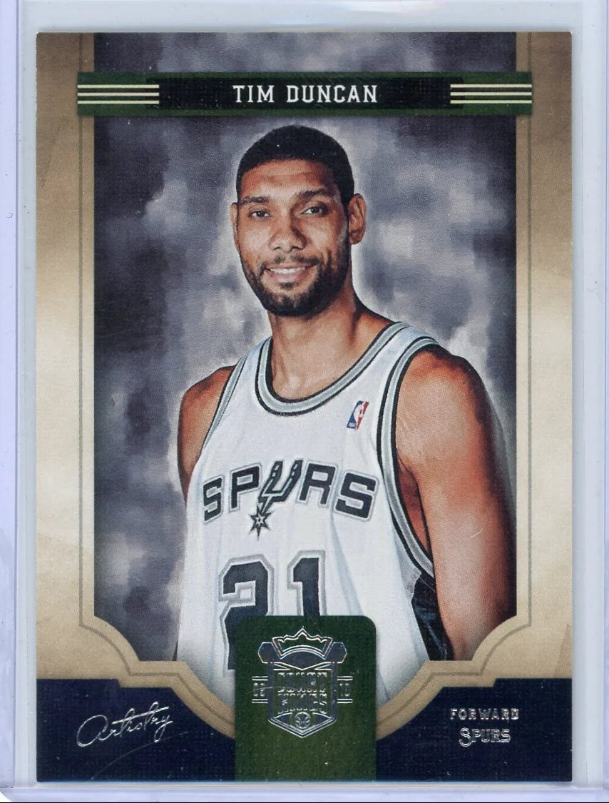 Tim Duncan 2009-10 Panini Court Kings #'d 35/99