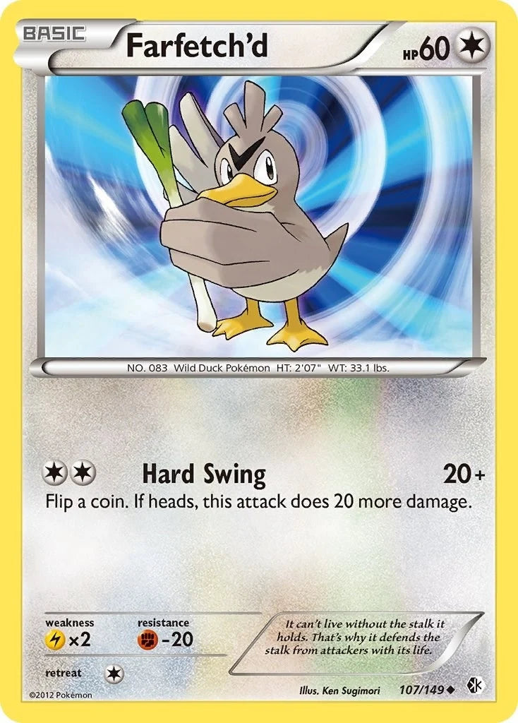 Farfetch'd (107/149) (Boundaries Crossed) (BCR)
