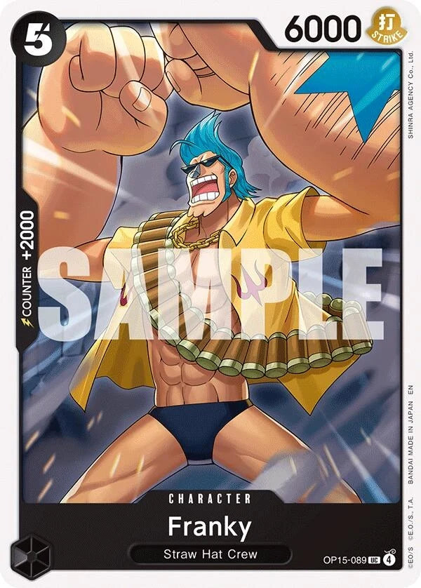 Franky (OP15-089) (Adventure on Kami's Island) (OP15-EB04)