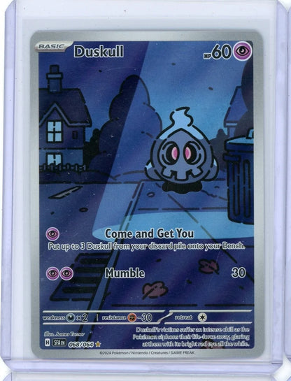 Duskull 2024 Pokemon Shrouded Fable Illustration rare #068/064