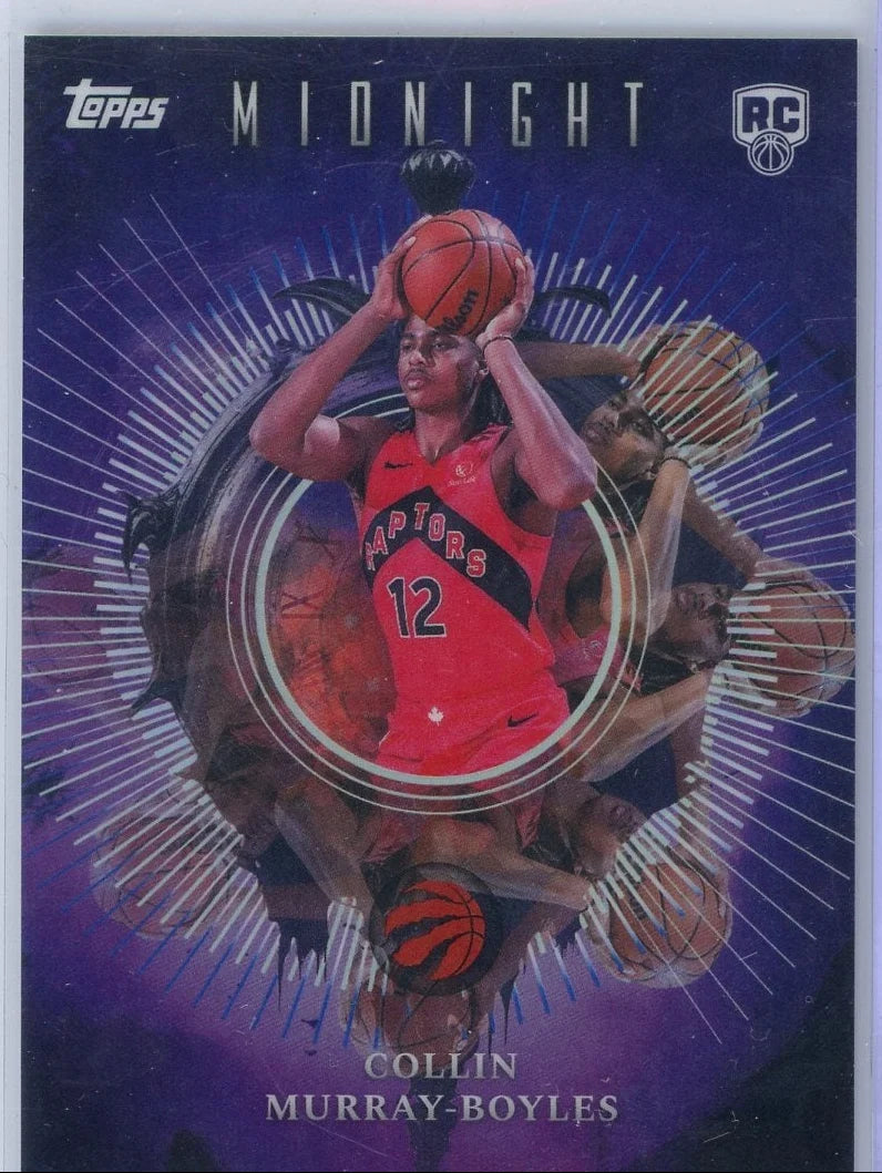 Collin Murray-Boyles 2025 Topps Midnight Basketball Rookie Insomnia